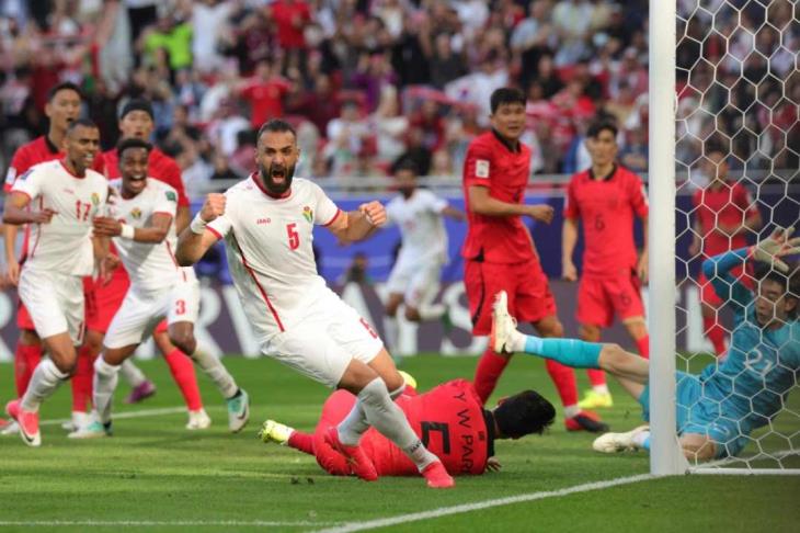 منتخب الأردن وكوريا الجنوبية